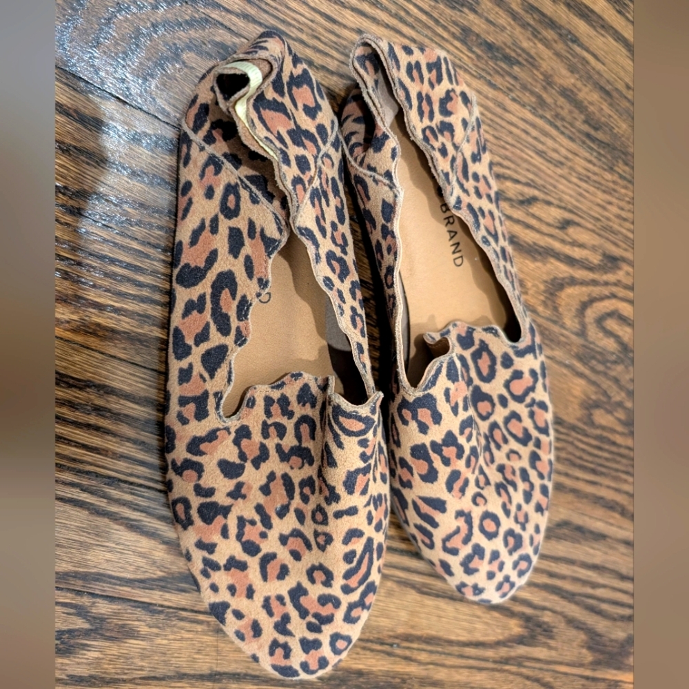 Lucky Brand Leopard Print Flats
